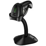 Bluetooth Barcode Scanner with Stand，2.4G Wireless & USB 2D QR Handheld Barco...