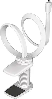 Kids Monitor Holder - Monitor Holder Attaches to Crib Cot Shelves - Crib Camera Mount Stand with Clip, Versatile Twist Mount, Flexible Arm Bracket, Kids Monitor Mount Camera Shelf