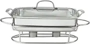 Cuisinart 7BSRT-31 Classic Entertaining Collection 12-Inch, 5-Quart Stainless Rectangular Buffet Server