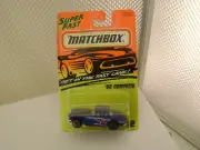 1996 MATCHBOX SUPERFAST #32 BLUE 62 CORVETTE NEW ON CARD