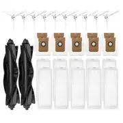 Replacement Parts for Alpha 3 Pro Robot Vacuum - Brushes, Filters, Dust Bag