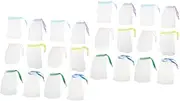 NOLITOY 2sets Soap Saver Pouches Maker Soap Lightweight Portable for Bathing Travel Shareable Family Pack 25pcs*2