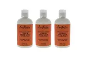 Coconut and Hibiscus Curl Style Milk by Shea Moisture for Unisex - 8 oz Cream - Pack of 3