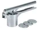 GEFU Tri Star Potato And Spaetzle Press With 3 Discs Silver