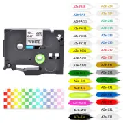 6-36MM Compatible TZ TZe Label Tape Cartridge Laminated for Brother P-Touch