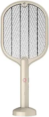 2-In-1 Electric USB Rechargeable Fly Swatter and Mosquito Killer Zapper Racket,