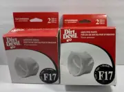 ONE Box (2 Filters) Genuine Dirt Devil F17 Dust Cup Filter 3DN0980000 [BIN A1]