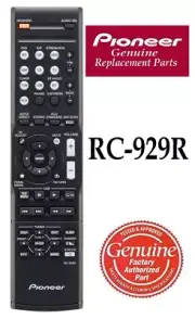 New Genuine Pioneer RC-929R Remote Control VSX-531 VSX-532 HTP-074 VSX-325 S-12A