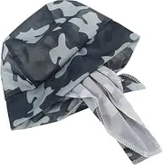[Ipetboom] Men's Outdoor Hat Breathable Camouflage Bandana Fit Cycling Hiking Running Head Cover