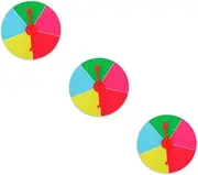 Vaguelly 3 Pcs Lucky Draw Wheel Game Table Desktop Toys Wall Hanging Game Board Kidcraft Playset Aldult Toys Fortune Game Tabletop Wheel Adukt Toys Wheel Stand Mini Toy Plastic