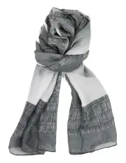 [Fella Hamilton] Nala Silk Scarf in Black Multi