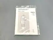 Festo 8036339 Manual for MS6-SV-...-D10V24 Soft-Start / Quick Exhaust Valve