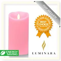 在飛比找蝦皮購物優惠-【Luminara 盧米娜拉 擬真火焰 蠟燭】 粉紅玫瑰香氛