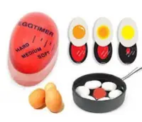 在飛比找Yahoo!奇摩拍賣優惠-egg timer水煮雞蛋熟度計時器 水煮雞蛋生熟觀測器