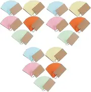 SHINEOFI 3sets Flashcards with English Words Blank Index Cards for Studying Memo Note Taking 5pcs*3