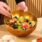 Large Capacity Stainless Steel Salad Bowls Soup Rice Noodle Ramen Bowl