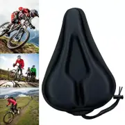 Bike Seat Cover Spin Cushioned Gel Padded Bicycle Exercise Kids Comfy Saddle .&