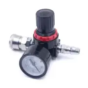 Gun Air Pressure Regulator 1/4" Air Pressure Regulator Air Regulating