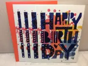RSVP BIRTHDAY CARDS New w/Envelopes LOT OF 4 "YOU ARE AWESOME! HAPPY B-DAY"