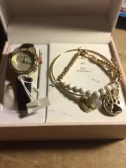 Jessica Carlyle Stay PAWsitive watch and braclet combo