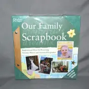 Readers Digest Our Family Scrapbook Album with 64 Page Idea Book