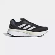 ADIZERO BOSTON 10 WIDE MEN 8.5 & 13.0 NEW CORE BLACK & CLOUD WHITE RARE RUNNING
