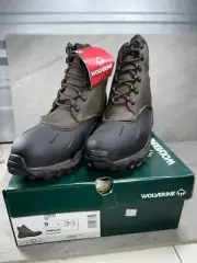 Wolverine Frost W880192 Mens Size 9 M Waterproof Brown Winter Snow Boots