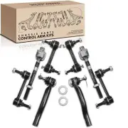 8x Front Stabilizer Bar Link & Tie Rod End for Ford Edge 2007-2010 Lincoln MKX (for: Lincoln)