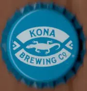USA Plastic Lined Beer Crown Bottle Cap: Kona Brewing