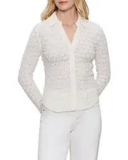 Sanctuary Textured Lace Shirt