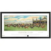 The Greatest Cup Never Run Signed Bart Cummings Framed