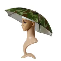 在飛比找蝦皮商城優惠-創意防紫外線遮陽傘 迷彩 雨傘帽 遮陽帽 晴雨傘 雨傘 男女