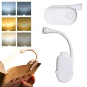 LED Rechargeable Reading Light Mini Clip Book Light
