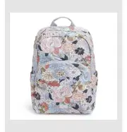 Vera Bradley Essential Reactiv Large Backpack Aloha Blooms School Travel