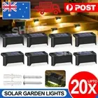 Outdoor Solar LED Deck Lights Path Garden Patio Pathway Stairs Step Fence Lamp