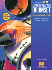 Learn to Play the Drumset All-in-One Combo Pack Complete Instruction 000217617