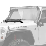 KC HiLiTES 367 Hood Mount C30 LED Bar and Bracket Kit for Jeep JK