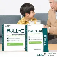 在飛比找PChome24h購物優惠-【LAC利維喜】Full-Cal優鎂鈣90包-檸檬口味