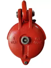 5" Snatch Block Wire Rope Pulley WLL 4.5 Tons