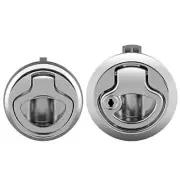 RV Yacht Hardware Toilet Door Metal Handle Drawer Door Flush Pull for Hatch for