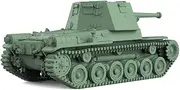 MRY-SFW Army Tank Unpainted 1/160 N Scale Railway Military Model Kit Japan Type 3 Ho-Ni III Self-propelled Gun