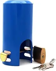 Gyorwst Water Faucet Lock Outdoor/Kitchen/Garden Hose Tap Faucet Lock Water Faucet Anti-Theft Lock Child-Proof Metal Faucet Protection Cover Style