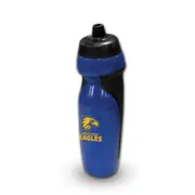 West Coast Eagles AFL Rubber Grip Sports Drink Bottle