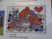 NEW Herrschners Exclusive 24" x 34" Baby Morning Light Latch Hook Rug kit