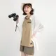 【OB 嚴選】涼感冰感彈力配色造型短袖上衣 《KG1344》