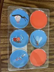 Ikea 12 Gift Tag Labels New- Mytisk Maja Sten - Dragonfly, Mouse, Snail, Beaver