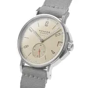 nomos glashütte Ahoy Neomatik 38 Date Sand watch men TO06477