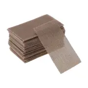 2.76"x4.92" 320 Grit Sanding Discs Hook&Loop Sanding Sheets Aluminum Oxide 50Pcs
