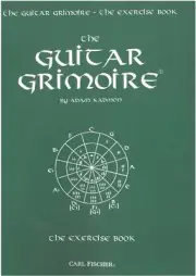 The Guitar Grimoire The Exercise Book by Adam Kadmon-Carl Fischer