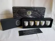 DIPTYQUE 2017 CONSTELLATION CANDLE SET 5 FEU BOIS AMBRE POMANDER CYPRES SEALED